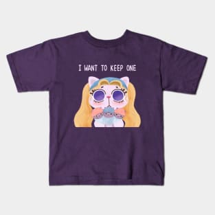 Phoebe cat Kids T-Shirt